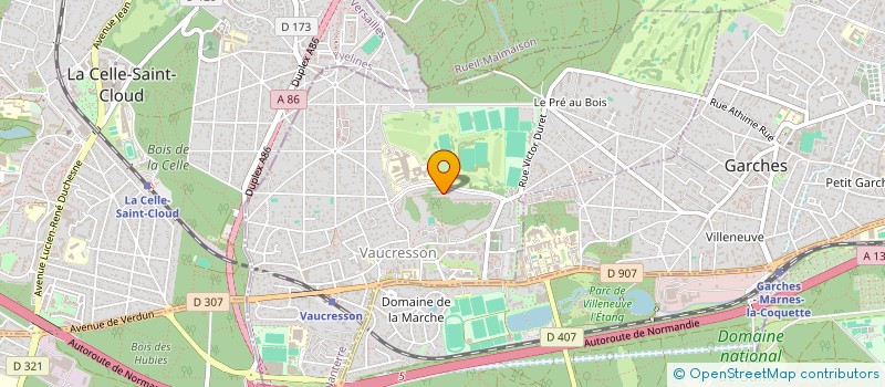 localisation de l'entreprise MONSIEUR FLORIAN AMARY  VAUCRESSON