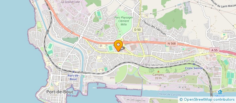 localisation de l'entreprise MONSIEUR FLORIAN ANGELIQUE  FOS-SUR-MER