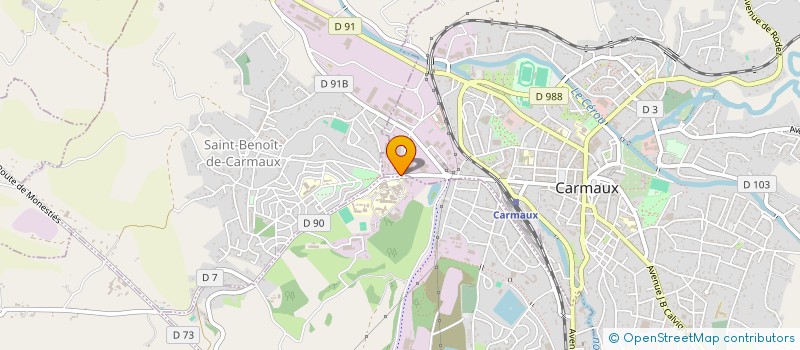localisation de l'entreprise MONSIEUR FLORIAN ARMESTO  CARMAUX