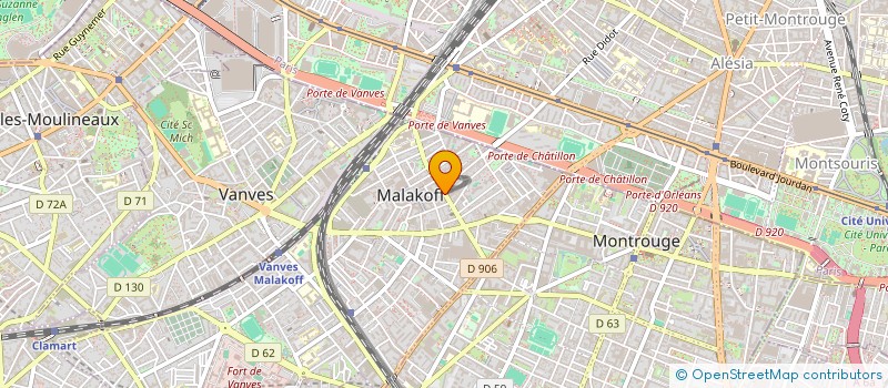 localisation de l'entreprise MONSIEUR FLORIAN ARNAUD à MALAKOFF