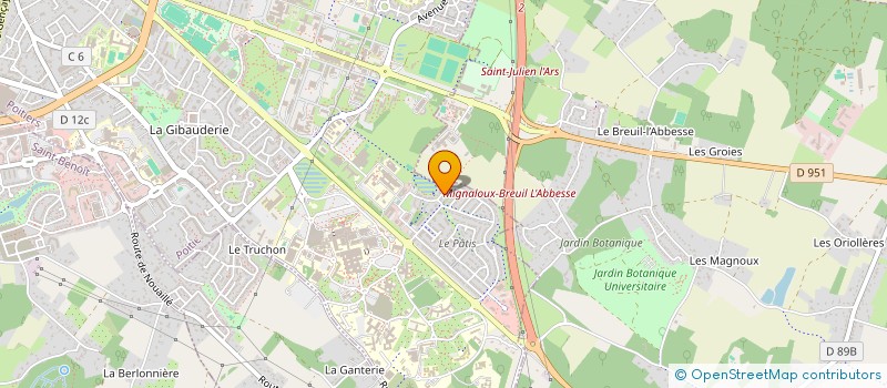 localisation de l'entreprise MONSIEUR FLORIAN ARNAUDON  POITIERS