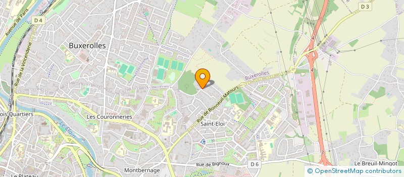localisation de l'entreprise MONSIEUR FLORIAN ARROSERES  BUXEROLLES