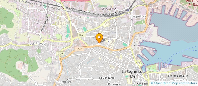 localisation de l'entreprise MONSIEUR FLORIAN ASTIC  LA SEYNE-SUR-MER