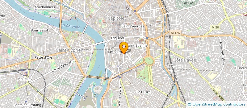 localisation de l'entreprise MONSIEUR FLORIAN AUBIN à TOULOUSE