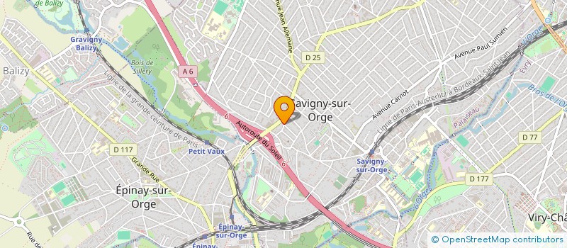 localisation de l'entreprise MONSIEUR FLORIAN AUBRY à SAVIGNY SUR ORGE