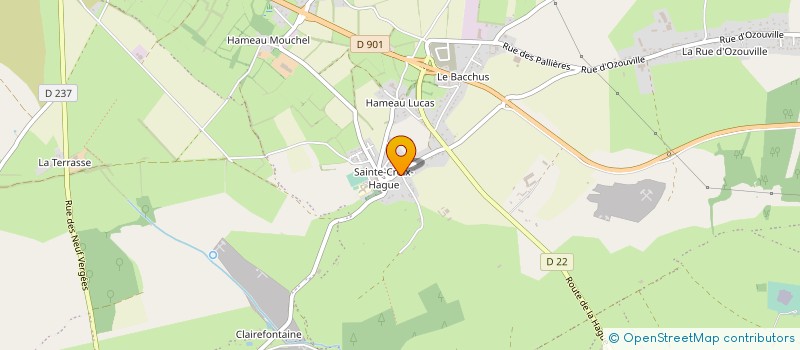 localisation de l'entreprise MONSIEUR FLORIAN AUDOIRE  LA HAGUE