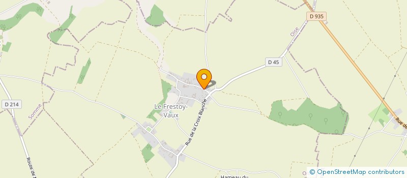 localisation de l'entreprise MONSIEUR FLORIAN AUVRE  LE FRESTOY-VAUX