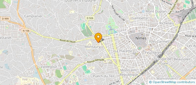 localisation de l'entreprise MONSIEUR FLORIAN AYA  NIMES