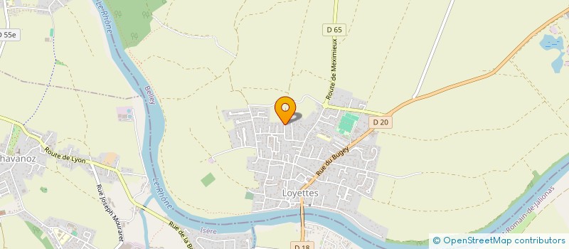 localisation de l'entreprise MONSIEUR FLORIAN BADOIL  LOYETTES