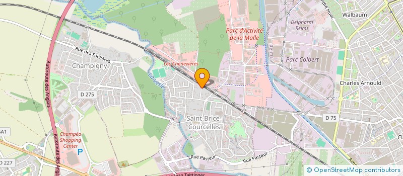 localisation de l'entreprise MONSIEUR FLORIAN BAGUR  SAINT-BRICE-COURCELLES