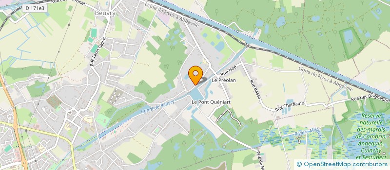 localisation de l'entreprise MONSIEUR FLORIAN BAILLEUL  BEUVRY