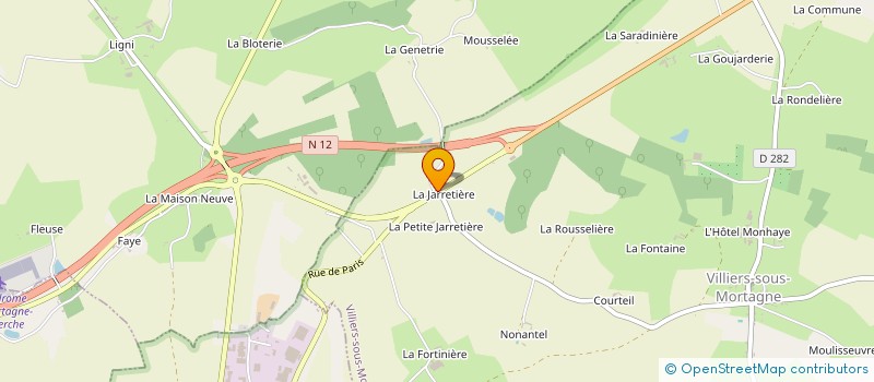 localisation de l'entreprise MONSIEUR FLORIAN BAILLEUL à VILLIERS-SOUS-MORTAGNE