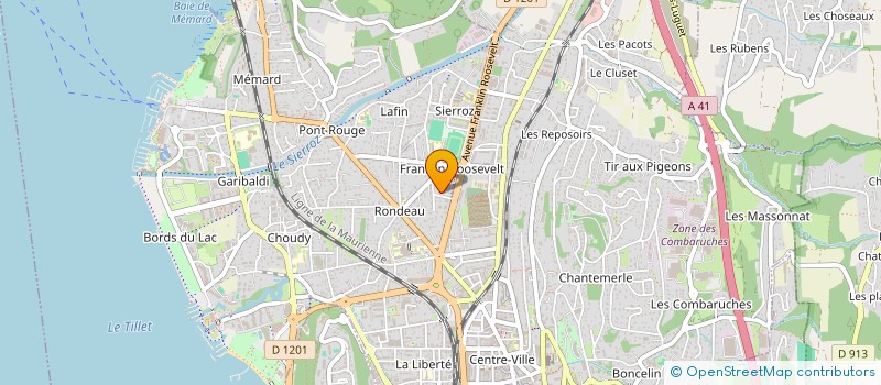 localisation de l'entreprise MONSIEUR FLORIAN BALLENGHIEN à AIX-LES-BAINS