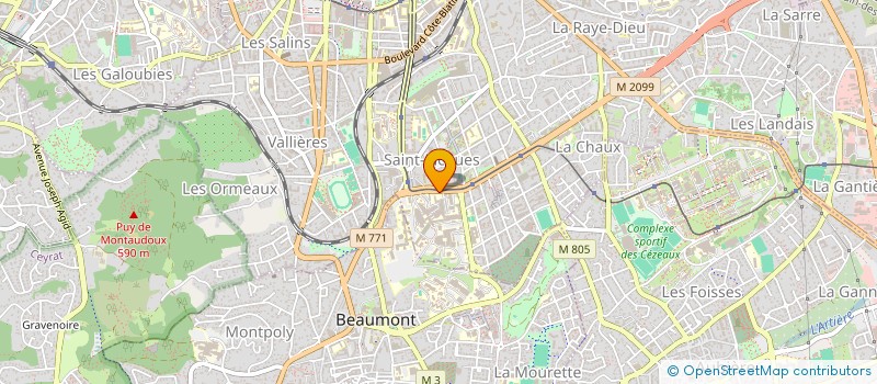 localisation de l'entreprise MONSIEUR FLORIAN BANNIER  CLERMONT-FERRAND