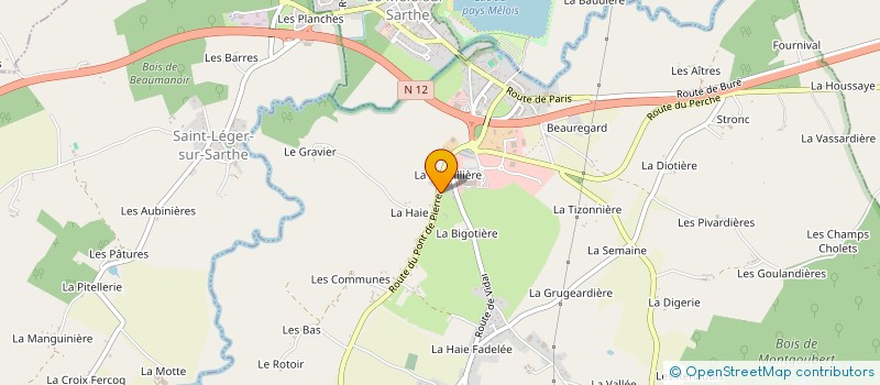 localisation de l'entreprise MONSIEUR FLORIAN BANSARD à SAINT-JULIEN-SUR-SARTHE