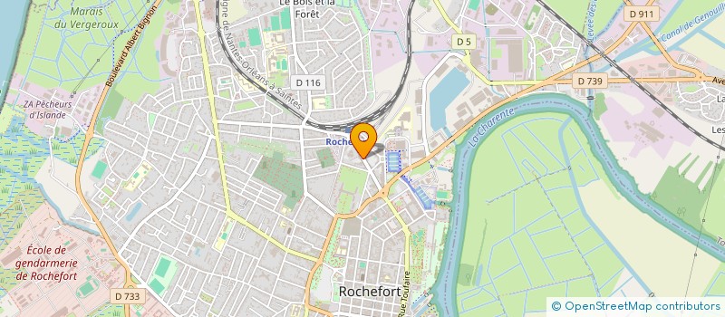 localisation de l'entreprise MONSIEUR FLORIAN BARAT  ROCHEFORT