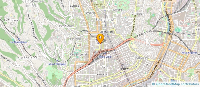 localisation de l'entreprise MONSIEUR FLORIAN BARBARO à NICE
