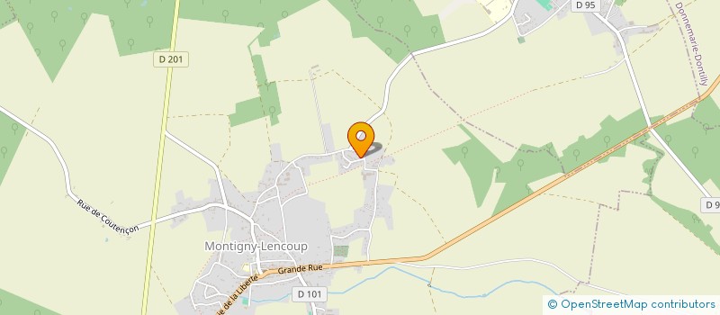localisation de l'entreprise MONSIEUR FLORIAN BARBECOT à MONTIGNY-LENCOUP