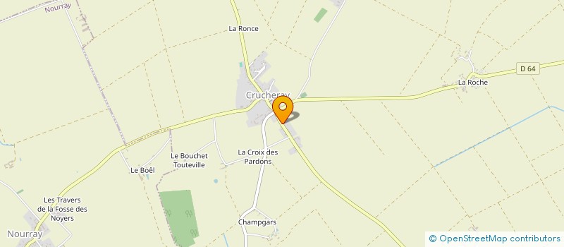 localisation de l'entreprise MONSIEUR FLORIAN BARBIER  CRUCHERAY