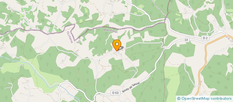 localisation de l'entreprise MONSIEUR FLORIAN BARGUES  MARMINIAC