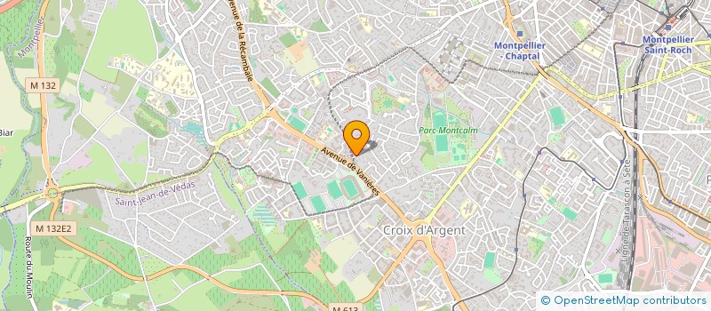 localisation de l'entreprise MONSIEUR FLORIAN BAROUX  MONTARNAUD