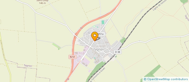 localisation de l'entreprise MONSIEUR FLORIAN BARRE  TAGNON