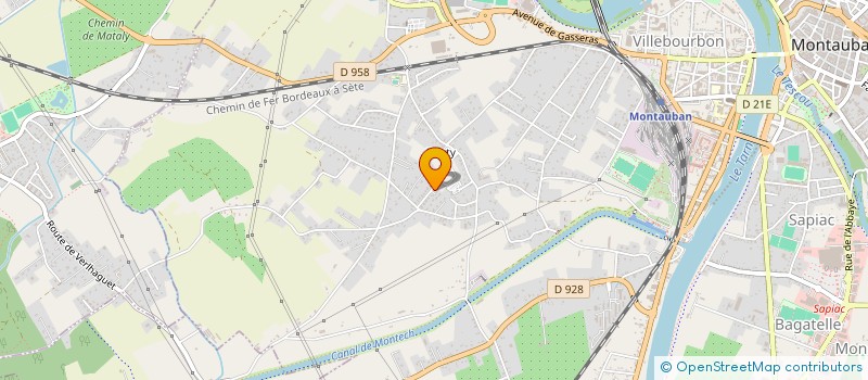 localisation de l'entreprise MONSIEUR FLORIAN BARRIERE  MONTAUBAN