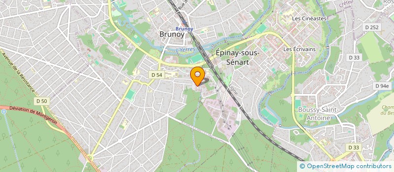 localisation de l'entreprise MONSIEUR FLORIAN BARTHES à BRUNOY
