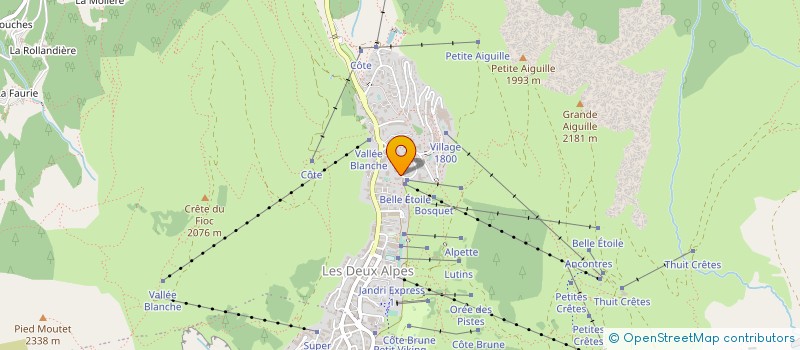 localisation de l'entreprise MONSIEUR FLORIAN BASONI à LES DEUX ALPES