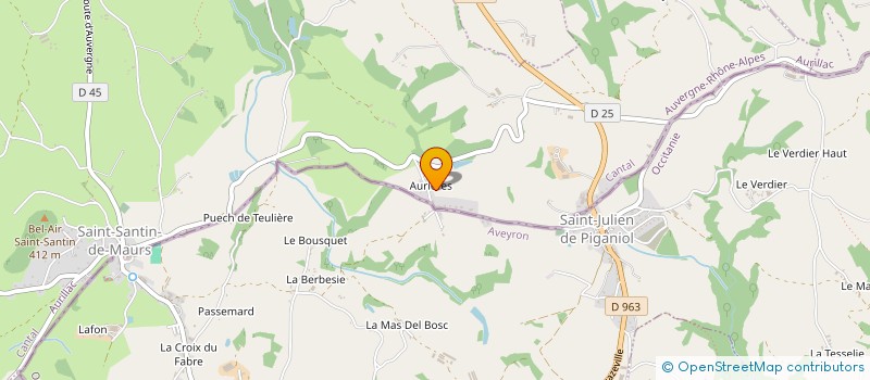 localisation de l'entreprise MONSIEUR FLORIAN BASTIDE à SAINT-SANTIN-DE-MAURS