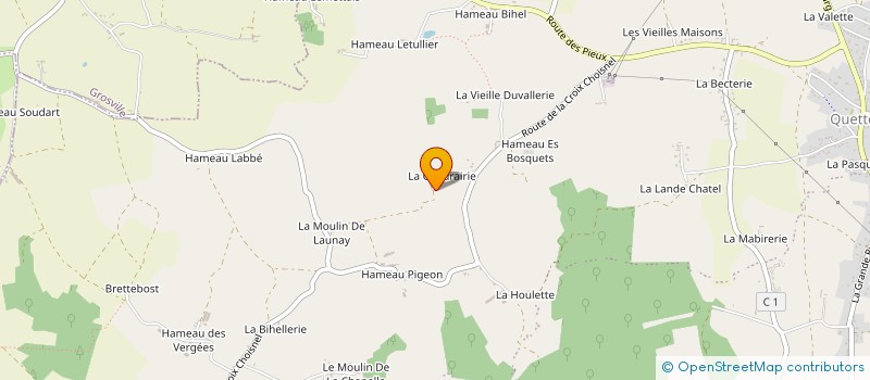 localisation de l'entreprise MONSIEUR FLORIAN BATAILLE  BRICQUEBEC-EN-COTENTIN