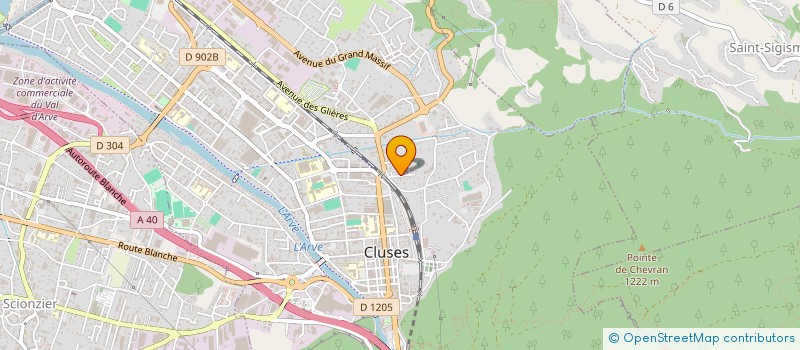 localisation de l'entreprise MONSIEUR FLORIAN BATILLAT  CLUSES