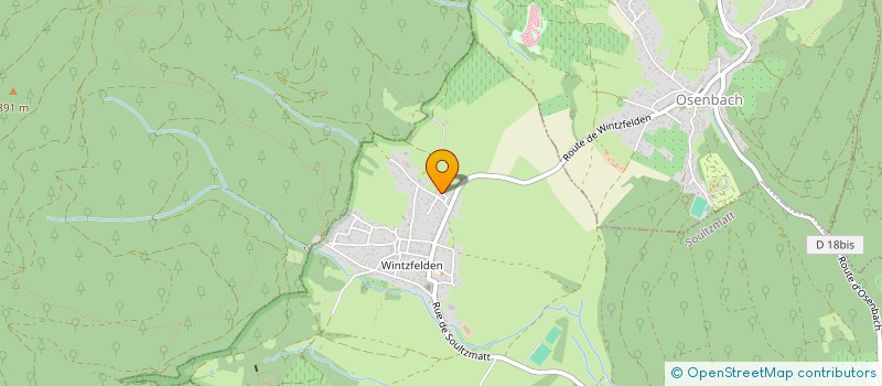 localisation de l'entreprise MONSIEUR FLORIAN BAUMER  SOULTZMATT