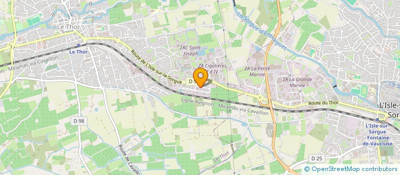 localisation de l'entreprise MONSIEUR FLORIAN BAYER  LE THOR