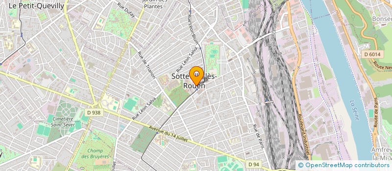 localisation de l'entreprise MONSIEUR FLORIAN BEAUDOIN  SOTTEVILLE-LES-ROUEN