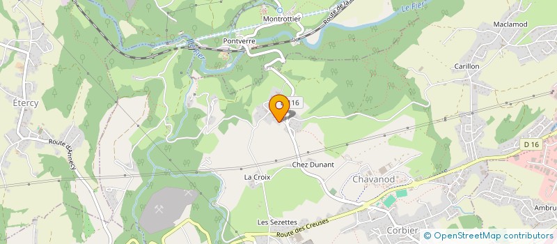 localisation de l'entreprise MONSIEUR FLORIAN BEAUQUIS  CHAVANOD