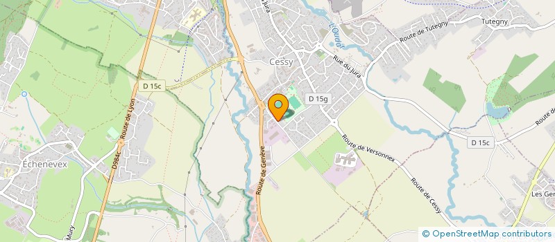 localisation de l'entreprise MONSIEUR FLORIAN BEAUVILLAIN  CESSY