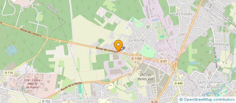 localisation de l'entreprise MONSIEUR FLORIAN BEGARIN  OLLAINVILLE