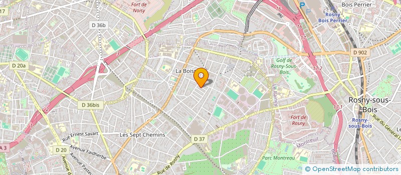localisation de l'entreprise MONSIEUR FLORIAN BEGUIN à MONTREUIL