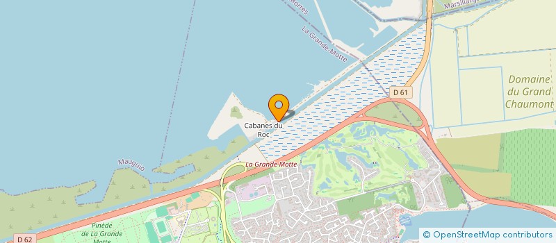 localisation de l'entreprise MONSIEUR FLORIAN BEIER  LA GRANDE-MOTTE