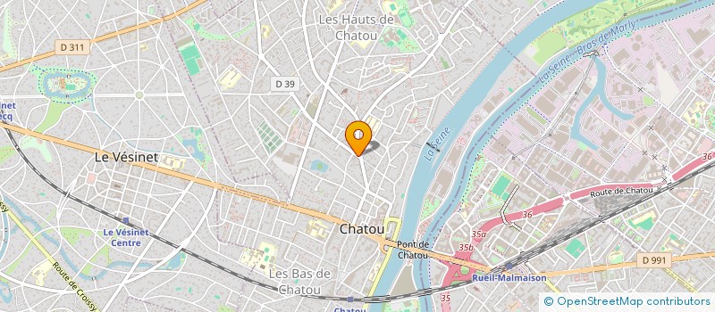 localisation de l'entreprise MONSIEUR FLORIAN BELAIGUES  CHATOU