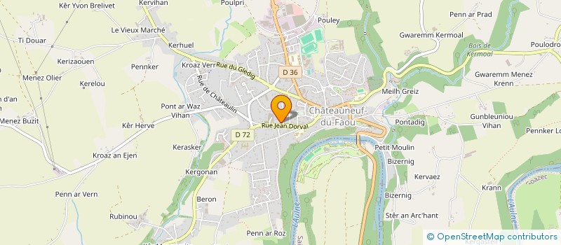 localisation de l'entreprise MONSIEUR FLORIAN BENITEZ à CHATEAUNEUF-DU-FAOU