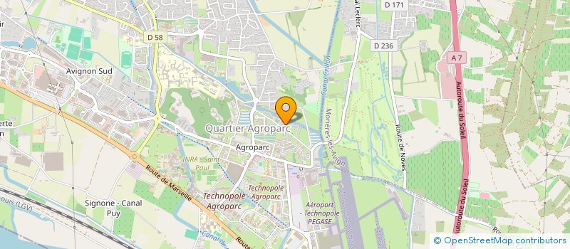 localisation de l'entreprise MONSIEUR FLORIAN BENOIT  AVIGNON