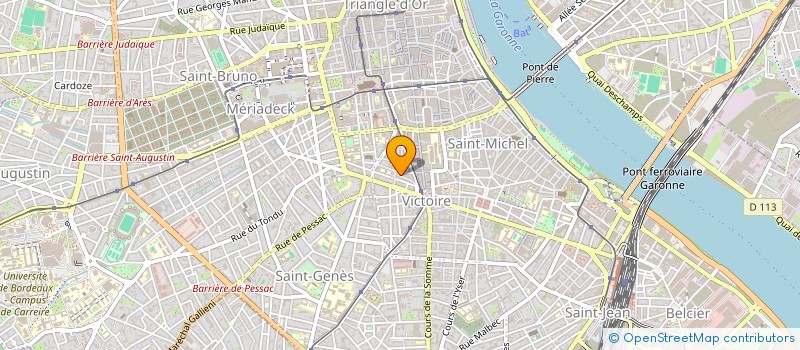 localisation de l'entreprise MONSIEUR FLORIAN BENTO RODRIGUES  BORDEAUX