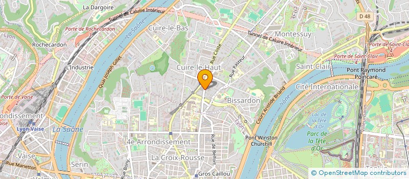 localisation de l'entreprise MONSIEUR FLORIAN BERBOTTINO  CALUIRE-ET-CUIRE