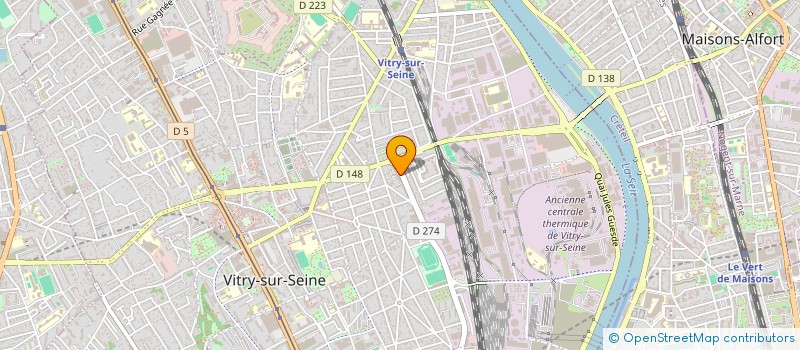 localisation de l'entreprise MONSIEUR FLORIAN BERENICE à VITRY-SUR-SEINE