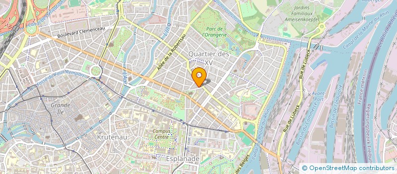 localisation de l'entreprise MONSIEUR FLORIAN BERNARD à STRASBOURG