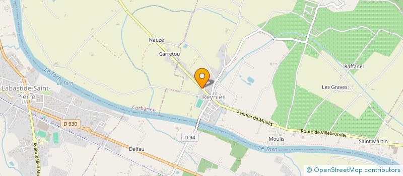 localisation de l'entreprise MONSIEUR FLORIAN BERNE  REYNIES