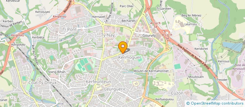 localisation de l'entreprise MONSIEUR FLORIAN BERTRAND à QUIMPER