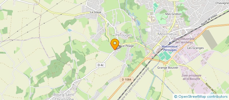 localisation de l'entreprise MONSIEUR FLORIAN BERTRIX  PEROUGES